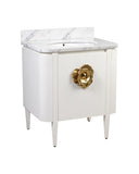 Briallen 30" White Vanity with Oval Undermount Sink