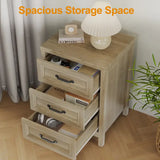 Wholesale 3 Drawer Dresser Modern Wood Dresser with Raised Panel