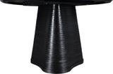 Bernada Dining Table - Elegant Mid-Century Design with Fluted Base for Stylish Gatherings