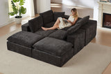 ZORVA 98" 6-Seater Sofa