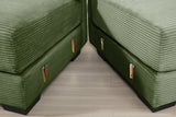 DESEO 170" 4-Seater Sofa with 1 Ottoman