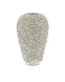 Swirl Large White Vase