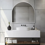 Frameless Arched Mirror Short