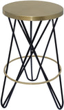 Mercury Contemporary Counter Stool - Durable Metal Design Perfect for Home Bars and Counters