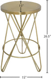 Mercury Contemporary Counter Stool - Durable Metal Design Perfect for Home Bars and Counters