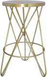 Mercury Contemporary Counter Stool - Durable Metal Design Perfect for Home Bars and Counters
