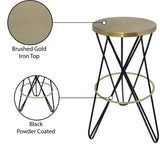 Mercury Contemporary Bar Stool - Durable Metal Design Perfect for Home Bars and Kitchen Counters