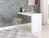 Mercury Contemporary Bar Stool - Durable Metal Design Perfect for Home Bars and Kitchen Counters