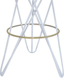 Mercury Contemporary Bar Stool - Durable Metal Design Perfect for Home Bars and Kitchen Counters