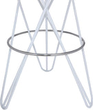 Mercury Contemporary Bar Stool - Durable Metal Design Perfect for Home Bars and Kitchen Counters