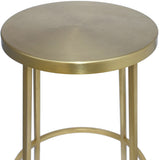 Tyson Contemporary Counter Stool with Elegant Brushed Finish - Perfect for Kitchen or Home Bar