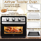 23QT 6-in-1 Air Fryer Toaster Oven