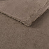 Soft Plush 4-Piece Brushed Sheet Set, Brown