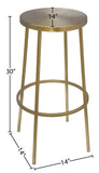 Tyson Elegant Bar Stool with Foot Ring - Contemporary Design for Kitchen and Home Bar Decor