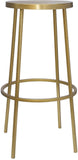 Tyson Elegant Bar Stool with Foot Ring - Contemporary Design for Kitchen and Home Bar Decor