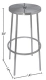 Tyson Elegant Bar Stool with Foot Ring - Contemporary Design for Kitchen and Home Bar Decor