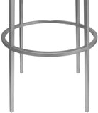 Tyson Elegant Bar Stool with Foot Ring - Contemporary Design for Kitchen and Home Bar Decor