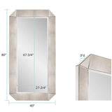 Smokey Pearl Concave Lounge Mirror