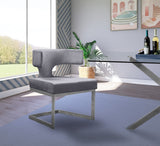 Alexandra Velvet Dining Chair - Contemporary Design with Luxurious Comfort and Durable Gold Base
