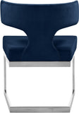 Alexandra Velvet Dining Chair - Contemporary Design with Luxurious Comfort and Durable Gold Base