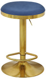Brody Elegant Adjustable Stool with Luxurious Cushion and Stylish Finish for Upscale Entertaining