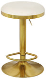Brody Adjustable Stool - Luxurious Soft Velvet Cushion with Modern Design for Stylish Entertaining