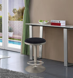 Brody Elegant Adjustable Stool with Luxurious Cushion and Stylish Finish for Upscale Entertaining