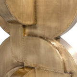 Alden Dining Table – Luxurious Marble Top with Elegant Brass Finish Base for Contemporary Style