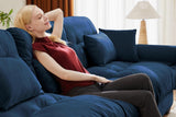 CLOUDIES 173" 4 Seater Sofa with 1 Ottoman