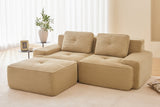 CORDELIA 82" Loveseat with 1 Ottoman
