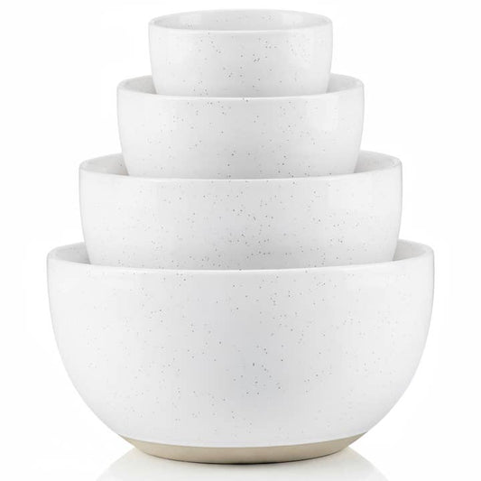 KooK Ceramic Nesting Bowls 18-140 oz, Set of 4