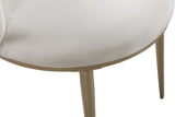 Skylar Contemporary Dining Chair Set of 2 - Stylish Velvet Seating with Gold Legs for Modern Homes