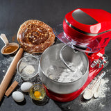 5.5QT 6-Speed Stand Mixer with Stainless Bowl