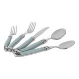 Laguiole Connoisseur 18/10 Ss Misty Blue Flatware