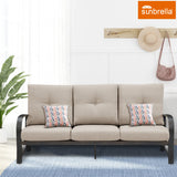Chamber 3 Piece Outdoor Furniture Set with Sunbrella® Cushions