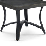 Chamber 2 Pieces Patio Fixed Chair and Side Table