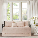 6 Piece Scalloped Edge Daybed Cover Set