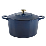 Martha Stewart Gatwick 7-Quart Enameled Cast Iron Dutch Oven