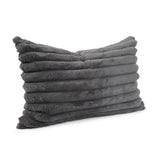 Pillow 14 x 22 Shar Pei Charcoal- Down Insert