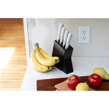 Eco-Cut 5-Piece Knife Block Set, Grey