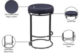 Madison Counter Stools - Set of 2 Stylish Swivel Seats with Durable Matte Metal Frame for Modern Spaces