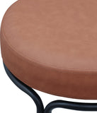 Madison Counter Stools - Set of 2 Stylish Swivel Seats with Durable Matte Metal Frame for Modern Spaces