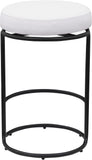 Madison Counter Stools - Set of 2 Stylish Swivel Seats with Durable Matte Metal Frame for Modern Spaces