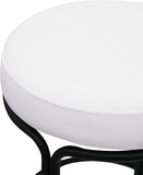 Madison Counter Stools - Set of 2 Stylish Swivel Seats with Durable Matte Metal Frame for Modern Spaces
