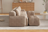 NEXO 135" 4-Seater Sofa with 2 Ottomans