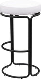 Madison Bar Stool Set of 2 - Stylish Swivel Design with Durable Matte Frame for Modern Spaces
