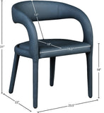 Sylvester Contemporary Dining Chair with Rounded Back for Ultimate Comfort and Stylish Décor