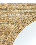 Tisbury Small Square Rope Mirror