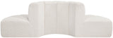 Arc - Boucle Fabric 4 Piece Modular Sofa