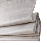 Basketweave Room Darkening Cordless Roman Shade, Taupe
